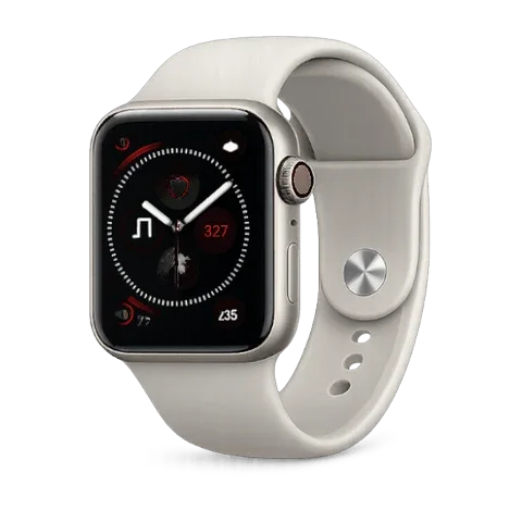 A smartwatch with a light band