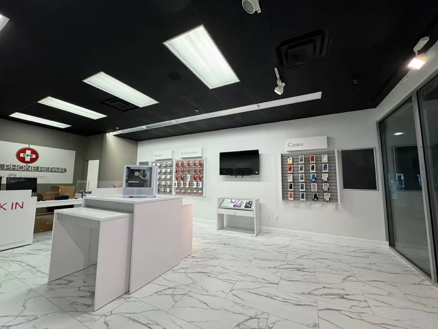 Inside the Allentown store on Mill Creek Rd
